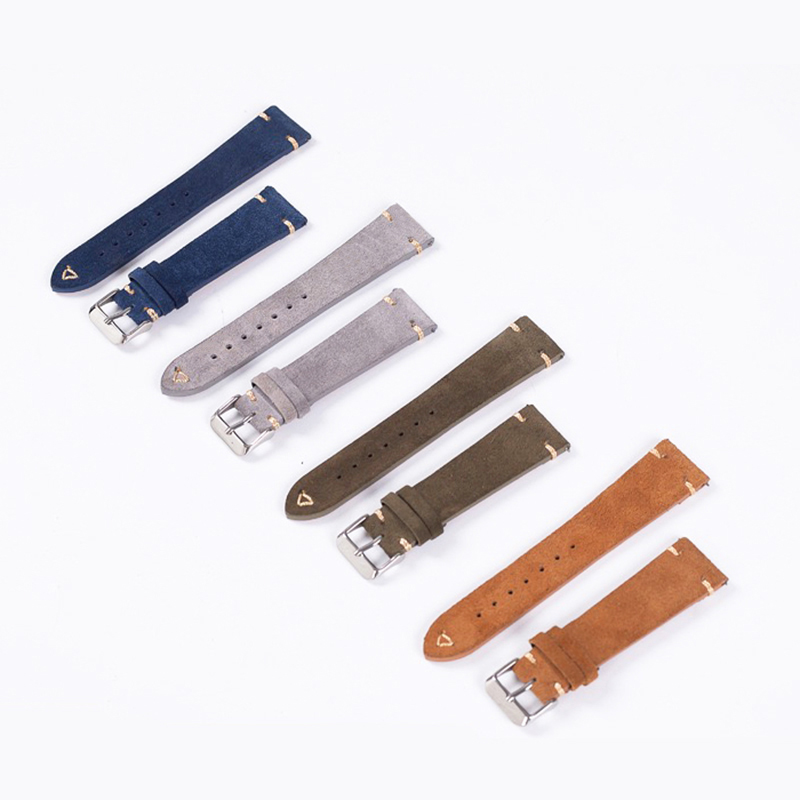 Suede Watch Straps 20mm 22mm R - Suede Strap Watch 评论和价格