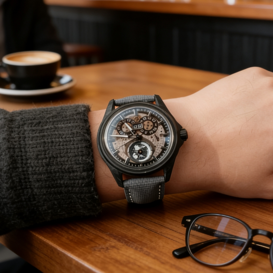 For Blancpain Rolex Omega Univ - Suede Strap Watch 评论和价格