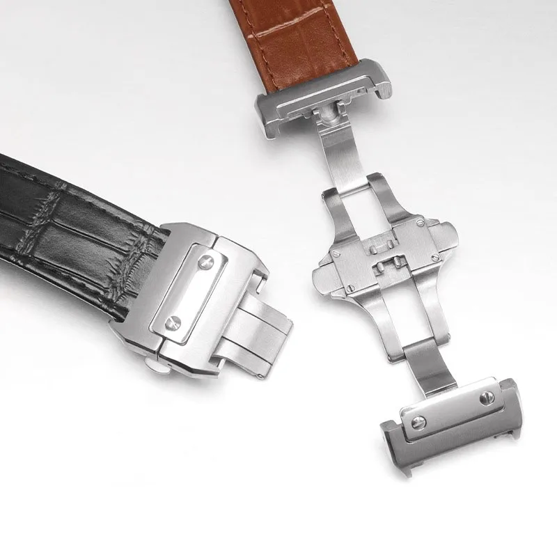 High quality Genuine Leather w - Cartier Watch Santos 评论和价格