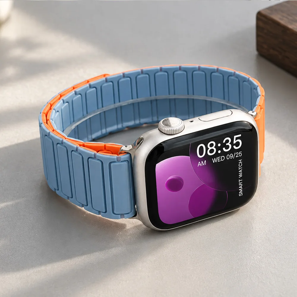 Magnetic Silicone Loop Strap f - Milanese Loop Magnetic 评论和价格