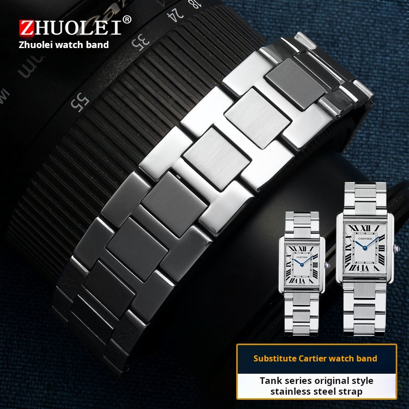 For Cartier TANK Solo 316L Wat - Cartier Watch Tank 评论和价格