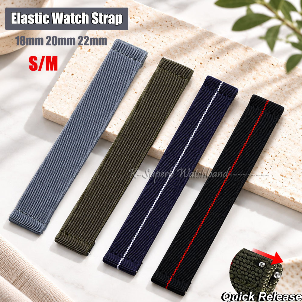 S/M Elastic Watch Strap for 60 - Parachute Strap Elastic 评论和价格