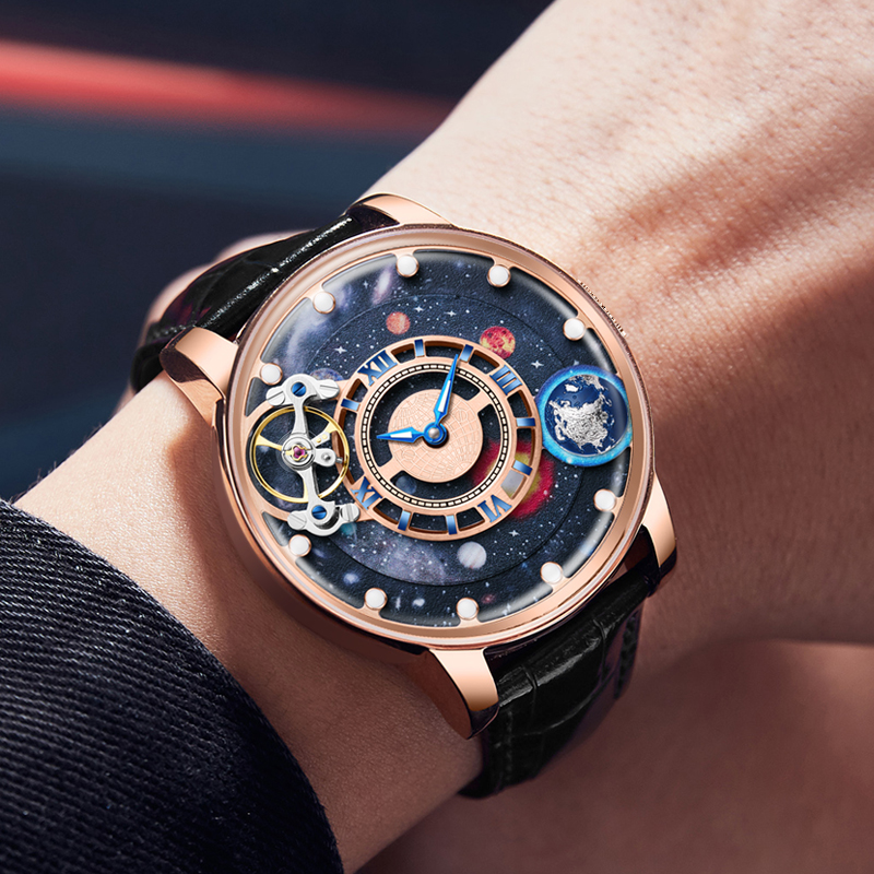 Reloj Hombre HANBORO Mechanica - Omega Watch Constellation 评论和价格
