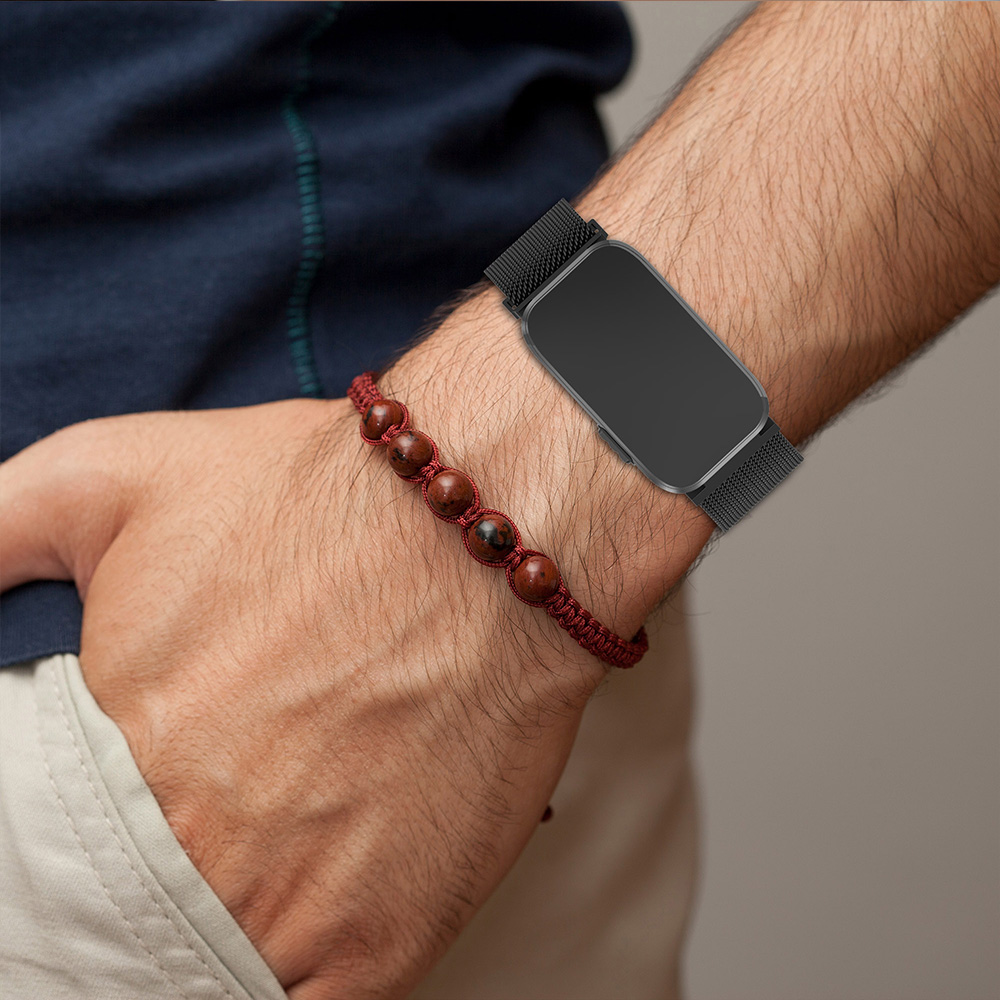 Magnetic Milanese Loop Strap F - Milanese Loop Magnetic 评论和价格