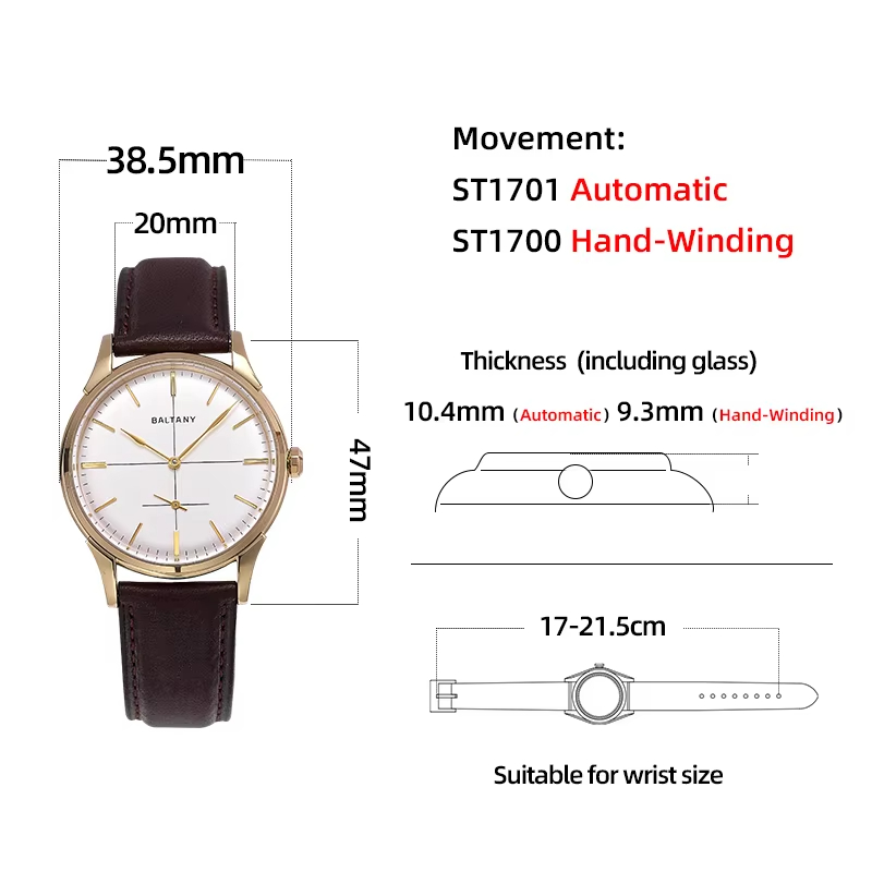 Baltany S4092 Crosshair Dial S - Omega Watch Constellation 评论和价格